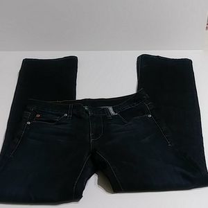 AIX  blue jeans Sz 4 Long, bootcut